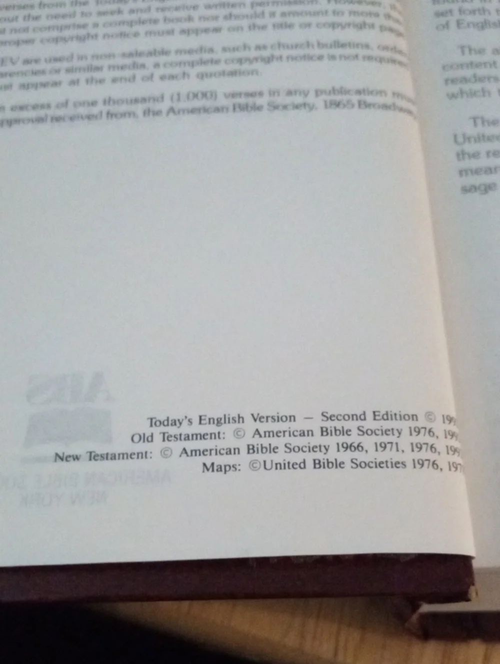 BIBLE - The Good News Bible